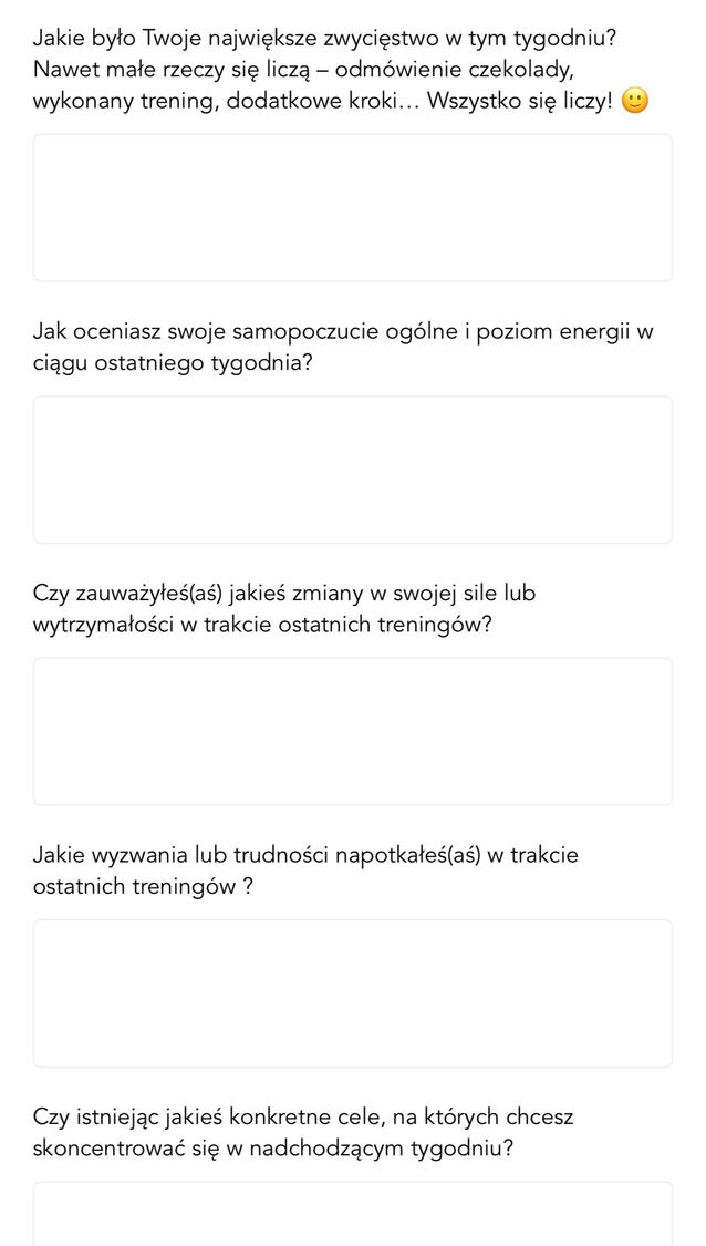 Każdy raport analizuję indywidualnie i nagrywam dla Ciebie film z omówieniem postępów, błędów i dalszych kroków. Dokładnie wiesz, co robić.